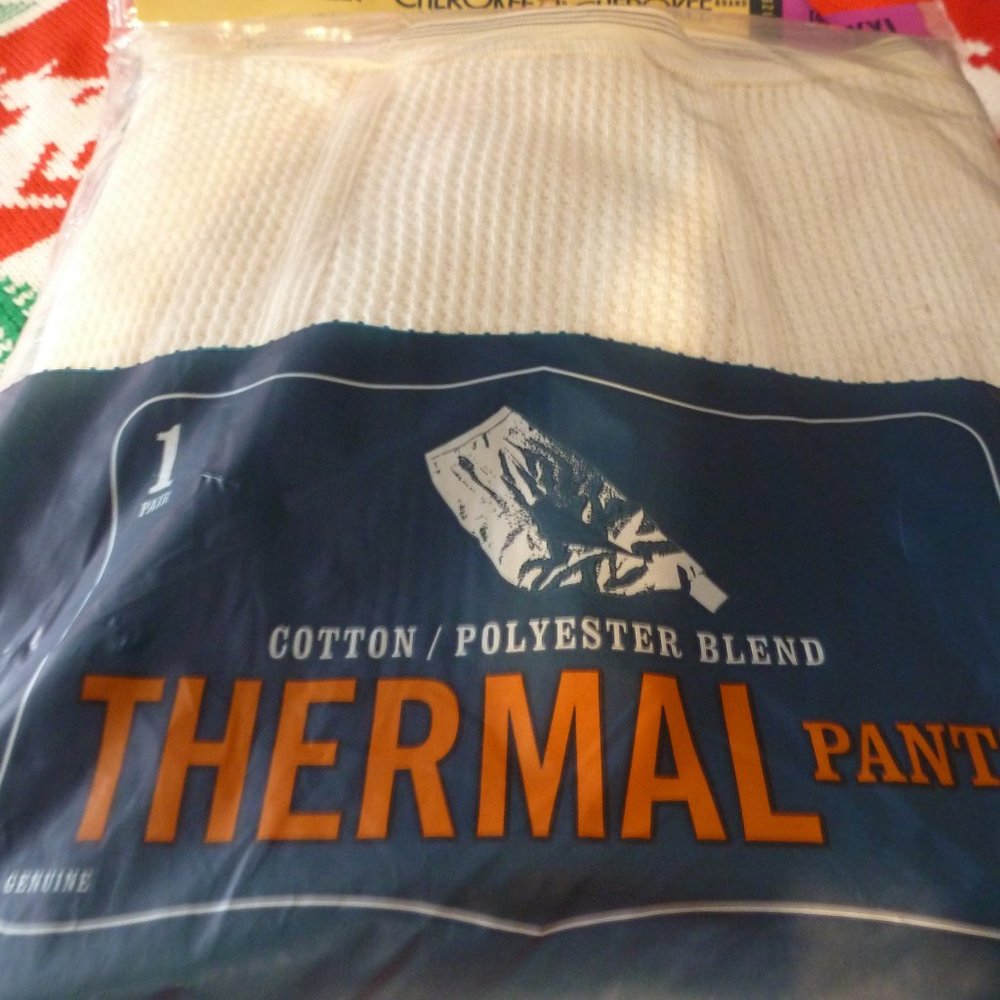 Men's Thermal Pants by Cherokee Size XXL 44-46 NEW